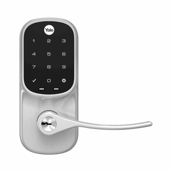 Cerradura Autónoma YRL226 con Teclado Táctil y Manija /Smarphone Control Opcional/ Para puertas de 35 mm a 45 mm de espesor.