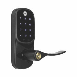 Cerradura  YRL226 con Teclado Táctil y Manija /Smarphone Control Opcional/ bronce Antiguo/ Para puertas de 35 mm a 45 mm de espesor.