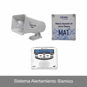 KIT de Alertamiento SISMICO con Audio Oficial SASMEX