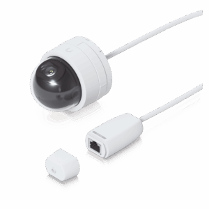 Cámara IP UniFi G5 Domo Ultra, de bajo perfil para interior, 2K (4MPX), ángulo amplio 102.4°, visión nocturna IR hasta 20 mts, detección de eventos, para pared o techo