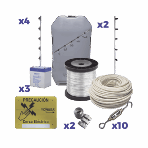 KIT Energizador para 25 Metros de proteccion