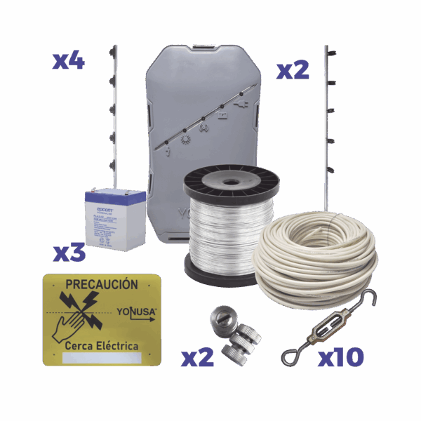 KIT Energizador para 25 Metros de proteccion