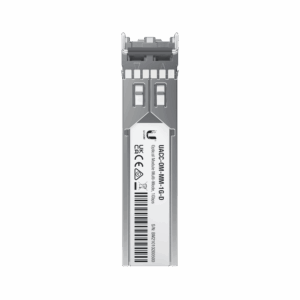 UFiber Módulo SFP, transceptor MiniGibic MultiModo 1.25 Gbps, distancia 550m, conectores LC, paquete de 2 piezas
