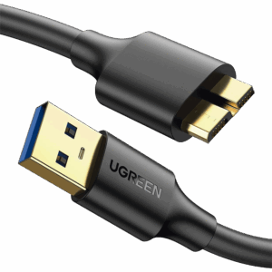 Cable Adaptador USB-A 3.0 a Micro USB 3.0 / 0.5 Metros / Carga y Sincronización de Datos / Velocidad de hasta 5 Gbps / Blindaje Interior Múltiple / Núcleo de Cobre Estañado de 22 AWG / Compatibilidad Universal.