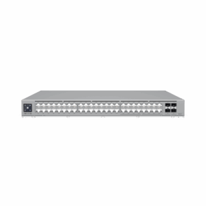 UniFi Switch Pro Max 48 POE, con funciones capa 3, 48 puertos (16 puertos 2.5 GbE (8 POE++ y 8 POE+) y 32 puertos 1 GbE (24 POE+ y 8 POE++)), 2 puertos SFP+ 10G, POE++ 720W, pantalla informativa