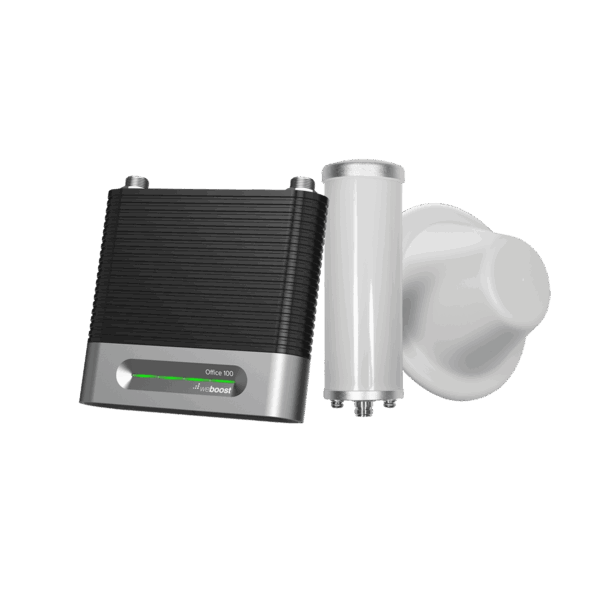 KIT Amplificador de Señal Celular 4G/ 3G, OFFICE 100 | Mejora la Señal Celular de Múltiples Operadores | Cubre áreas de hasta 1200 m²