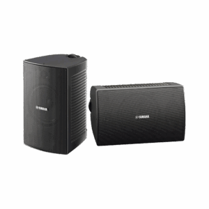 Altavoz de Montaje en Pared | 2 vias | Woofer 4″ | Tweeter 1″ | IPX3 | 8 ohms | 70/100V | Color Negro | Par