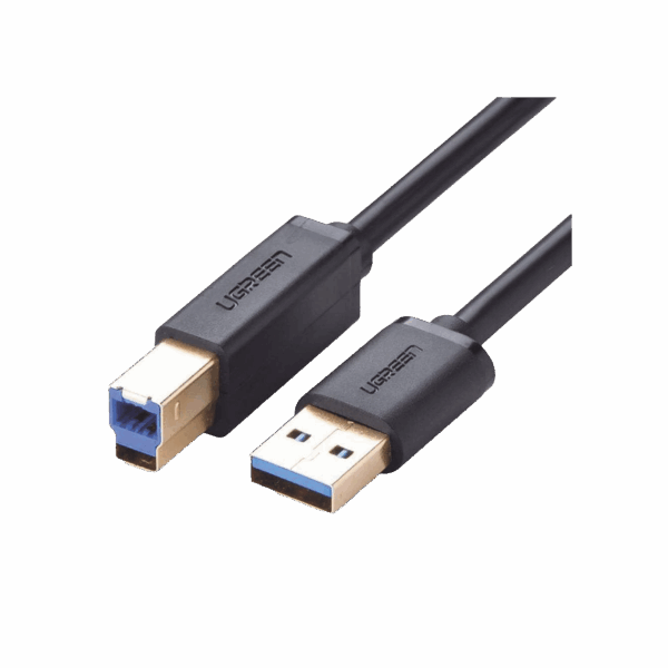 Cable USB-A 3.0 macho a USB-B macho / Ideal para Impresora, Escáner, Pianos, Barras de sonido, etc. / Plug & Play / Compatibilidad Universal / 2 metros