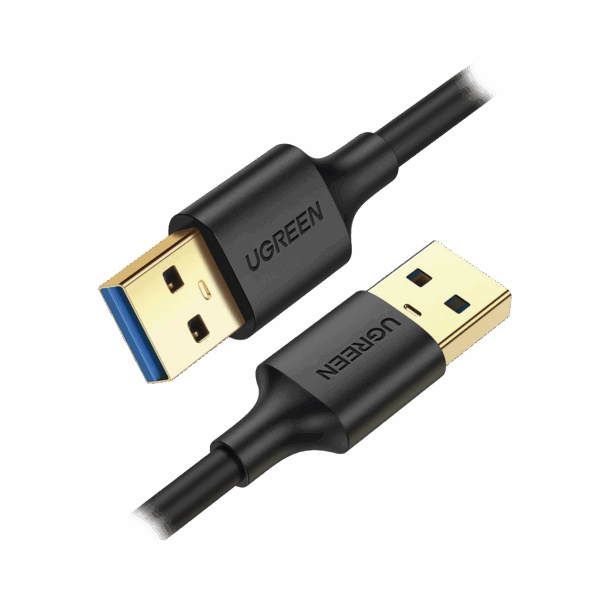 Cable USB-A 3.0 a  USB-A 3.0 / 2 Metros / Macho a Macho / Conector Niquelado / Núcleo de Cobre Estañado / Blindaje Múltiple / Velocidad 5Gbps / No Requiere Controlador / Compatible con USB2.0 Y USB 1.1
