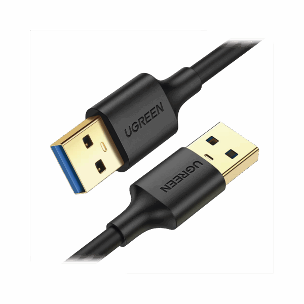 Cable USB-A 3.0 a  USB-A 3.0 / 1 Metro / Macho a Macho / Conector Niquelado / Núcleo de Cobre Estañado / Blindaje Múltiple / Velocidad 5Gbps / No Requiere Controlador / Compatible con USB2.0 Y USB 1.1