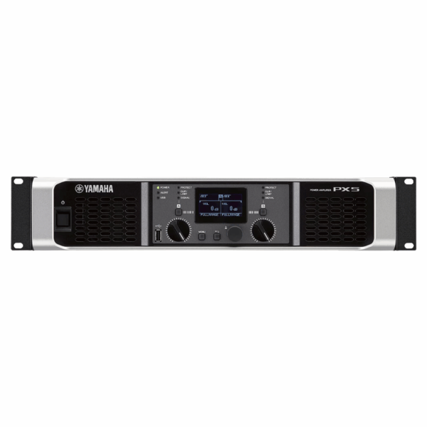 Amplificador de audio Clase D | 500 W x 2 a 8Ω | 800 W x 2 a 4Ω. | Baja Impedancia | Procesamiento Inteligente