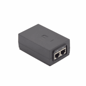 Adaptador PoE Ubiquiti de 24 VDC, 1.0 A Puerto Fast Ethernet