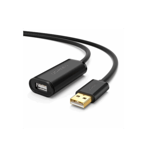 Cable de Extensión Activo USB 2.0 / 5 Metros / Macho-Hembra / Booster individual FE1.1S incorporado / Velocidad de hasta 480 Mbps / Ideal para impresoras, consolas , Webcam, etc.