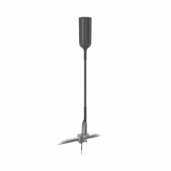 Antena Omnidireccional para Amplificador o Modem 4G/3G | Con montaje para espejo de Tractocamión | Rangos de frecuencia 700-900 MHz, 1710-2270 MHz | Ganancia Máxima 4.3 dBi.