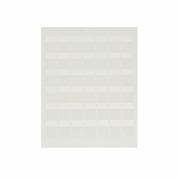 Hojas con 2500 Etiquetas Auto-laminadas para Impresora Láser/Inyección de Tinta, para Cables de 2 a 4.1 mm de Diámetro (18 - 14 AWG)