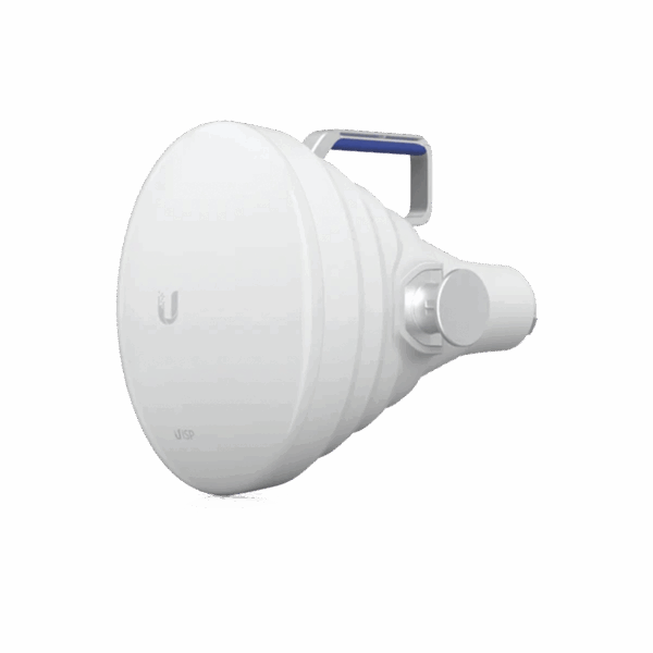 Antena Sectorial 30° tipo Horn para Multipunto, 19.5 dBi. Rango extendido 5.15 - 6.875 GHz. Alto aislamiento al ruido. Compatible solo con AF5XHD, RP5ACGEN2 y LTURocket