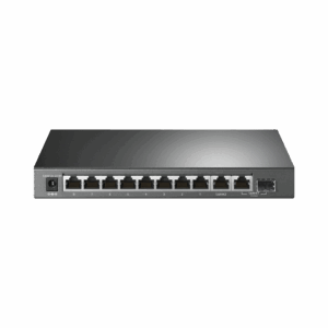 Switch PoE+ No Administrable De Escritorio 10 Puertos / 8 puertos 10/100/1000 Mbps PoE af/at Inteligiente / Presupuesto 123 W / Modo Extendido hasta 250 metros