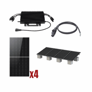 Kit Solar Interconexion  / 2kW  220Vca / Microinversores HOYMILES / Montaje Incluido