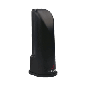 Antena de escritorio tipo cilindro color negra. Cubre las bandas de frecuencia celular. Especial para amplificadores y dispositivos celulares 4G y 3G. Con 1.52 m de cable RG-174 y con conector SMA macho.