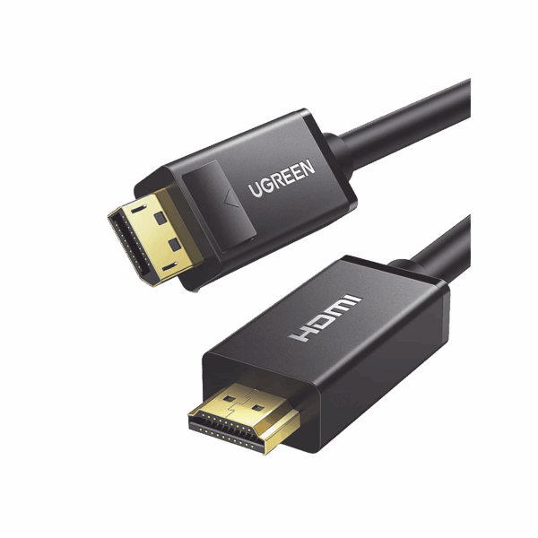 Cable DP Macho a HDMI Macho / Longitud 3m / Soporta 4K@30Hz / Soporta 3D / Cobre Estañado 28AWG / Blindaje interno múltiple / Transmisión Unidireccional / Botón de Liberación / Chip de Última Generación