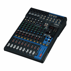 Mezcladora de Audio | 12 Canales | 6 Entradas de Micrófono/línea | 2 Entradas Estéreo | Efectos Integrados | Alimentación Phantom | USB