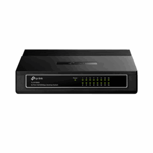 Switch no administrable de 16 puertos 10/100 Mbps para escritorio