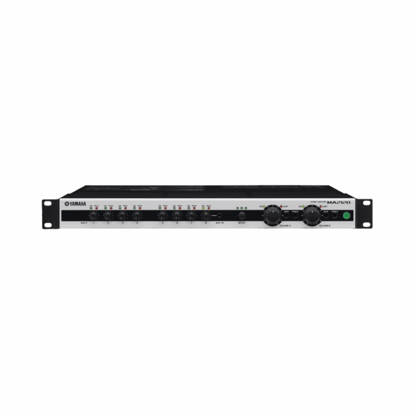 Mezclador Amplificador | 2 zonas | 120w a 70/100V | 100w a 8Ω | DSP Integrado