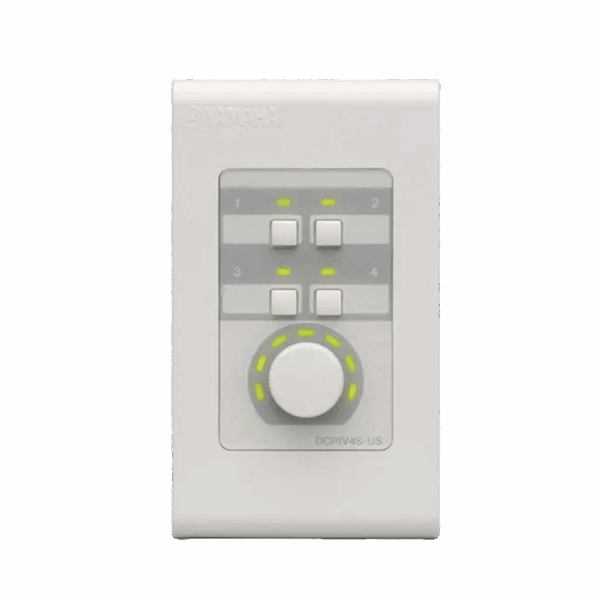 Panel de Control Digital | 1 Volumen | 4 Switches Configurables | Compatible con Procesadores Serie MA, PA, y MTX