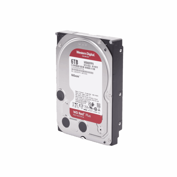 Disco Duro Red de 6TB / 5400 RPM / Optimizado para NAS / Uso 24-7 / 3 Años de Garantia