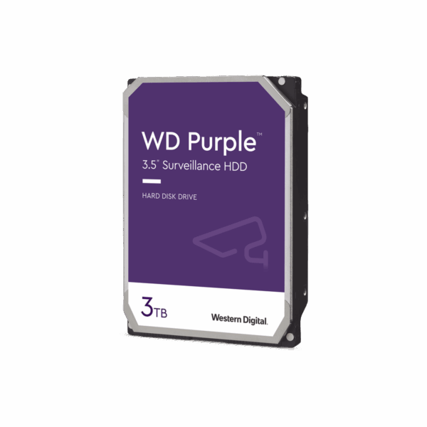Disco Duro PURPLE de 3TB / 3 AÑOS DE GARANTÍA / Para Videovigilancia