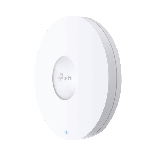 Punto de Acceso Omada / Wi-Fi 6 AX1800 MU-MIMO 2X2 / Omada Mesh / Alta Densidad de Usuarios / Configuración por Controlador o Stand-Alone / Para Montaje en Techo-pared / Alimentación PoE+