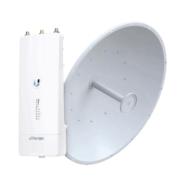 Airfiber Kit AF5X-HD con Antena Fiber 34 dBi Slant-45