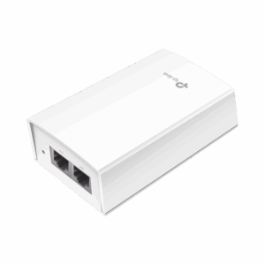 Inyector PoE Pasivo de 48V (24 Watts) / 2 puerto 10/100/1000 Mbps / Plug and Play / Montaje en Pared