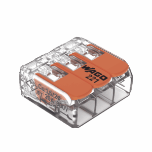 Conector Compacto para 1 Cable de Entrada 2 Cables de Salida / Cables Compatibles 28AWG-12AWG