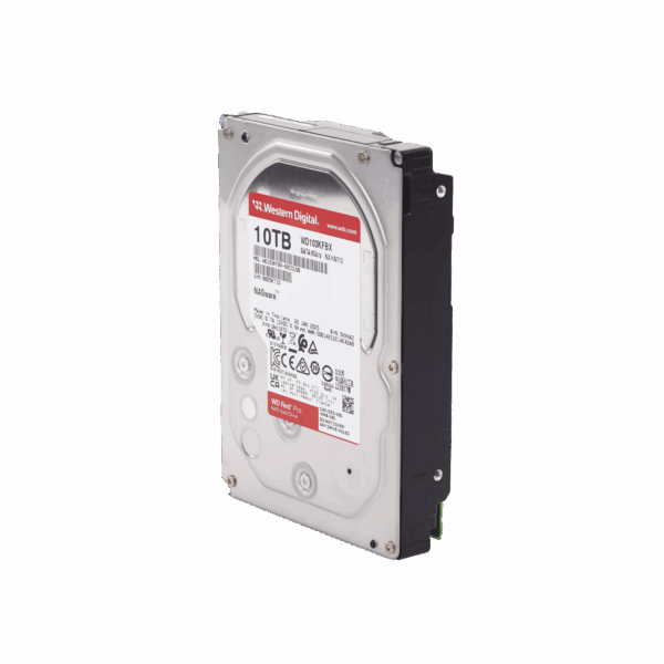 Disco Duro Red Pro de 10TB / 7200 RPM / Optimizado para NAS / Uso 24-7 / 5 Años de Garantia