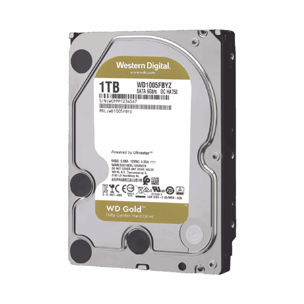 Disco Duro Gold de 1TB / Clase Enterprise / 5 AÑOS DE GARANTÍA
