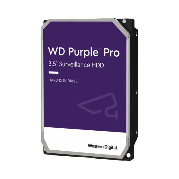 Disco Duro Purple Pro de 10 TB / 7200 RPM / Optimizado para Soluciones de Videovigilancia con Analiticos (Meta Data) / Uso 24-7 / 5 Años de Garantia
