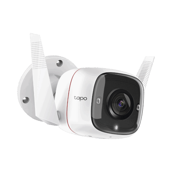 Cámara IP Wi-Fi para exterior, 3 megapixel, audio doble vía, visión nocturna, notificación Push, acepta memoria Micro SD de para grabación.