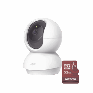 Kit de Cámara IP Wi-Fi / Incluye 1 Pieza Modelo TAPOC200 / 2 Megapixel /  Utiliza La App Tapo / 1 Memoria Micro SD  Hiksemi Modelo  HS-TF-E1/32G