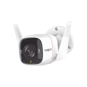 Cámara IP 4 Megapixel (2K) / Lente 3.18 mm / Wi-Fi / 30 mts IR / Exterior IP66 / Audio Bidireccional / Micro SD  hasta 256 GB / Compatible con Google y Alexa
