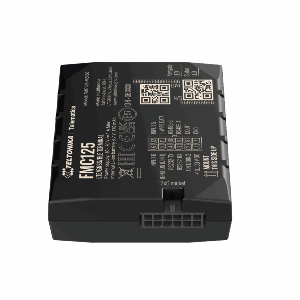 Avanzado Rastreador Vehicular (GPS) 4G LTE CAT 1 y 2G / Identificación de Conductores / Bloqueo Remoto / Detección de Jammer / Sensores Bluetooth / Múltiples I/O / Doble Sim / RS485 / RS232 / DualCam