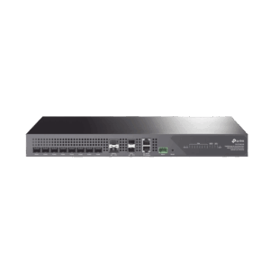 Deltra Stream – OLT de 8 Puertos XGSPON & GPON Combo / Conexión Hasta 2,048 ONUs / 2 Puerto 40G QSFP+ Uplink / 2 Puertos SFP+ 10G Uplink / Fuentes Redundantes AC-AC (incluidas) /  Administración desde la Nube Sin Costo (DPMS)