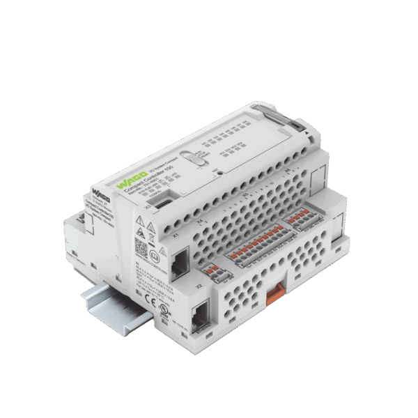 Controlador compacto 100; 8DI 4DO 2AI 2NI1K/PT1K 1RS485; 2 x ETHERNET; SD