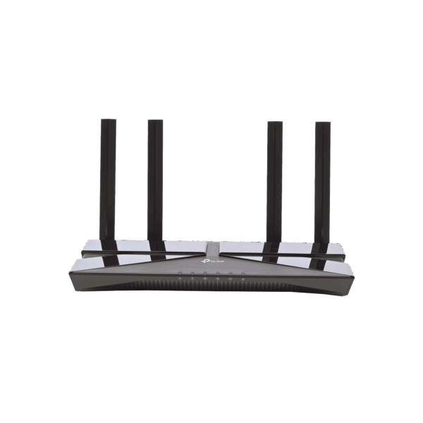 Router WiFi 6 AX 1500Mbps / MU-MIMO 2X2 y OFDMA / 1 Puerto WAN 10/100/1000 Mbps / 4 Puertos LAN 10/100/1000 Mbps / 4 Antenas Beamforming