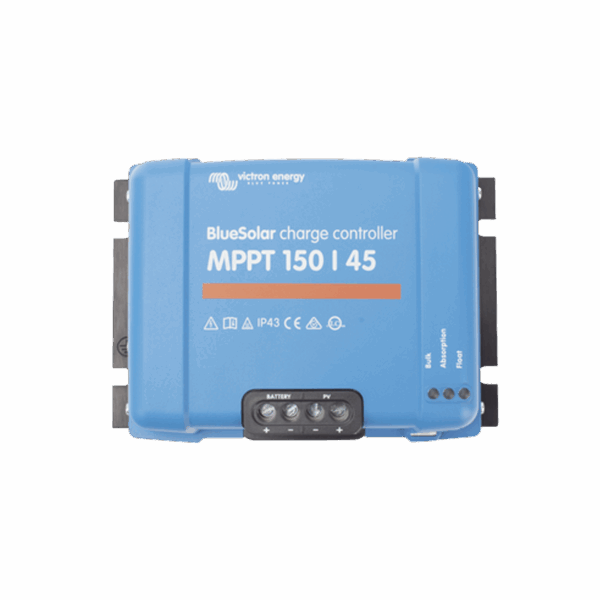BlueSolar MPPT 150/45. Controlador Solar MPPT 45A, Voltaje Selección Automática: 12/24/36/48 Vcc.