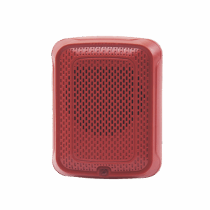 Bocina para Montaje en Pared, Color Rojo, Nuevo Diseño Moderno y Elegante y Menor Consumo de Corriente