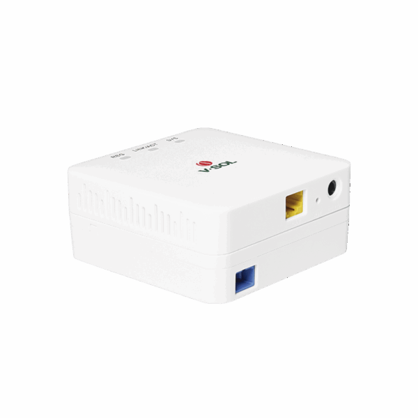 ONU/ONT Bridge EPON/GPON con 1 Puerto SC/UPC + 1 Puerto LAN Gigabit + Roseta Incluida