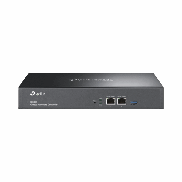 Controladora Omada para gestionar hasta 500 equipos Omada/ Gestion desde la Nube gratuita / Actualizaciones masivas / 2 puertos Gigabit con PoE af/at