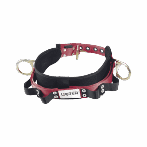 Cinturón para liniero, talla 36, con bandas para porta herramientas y dos anillos tipo D.