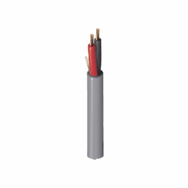 Bobina de 305 metros de cable / 2 x 16 AWG / Color Gris / Para aplicaciones multi propósito, seguridad, control de acceso, audio.